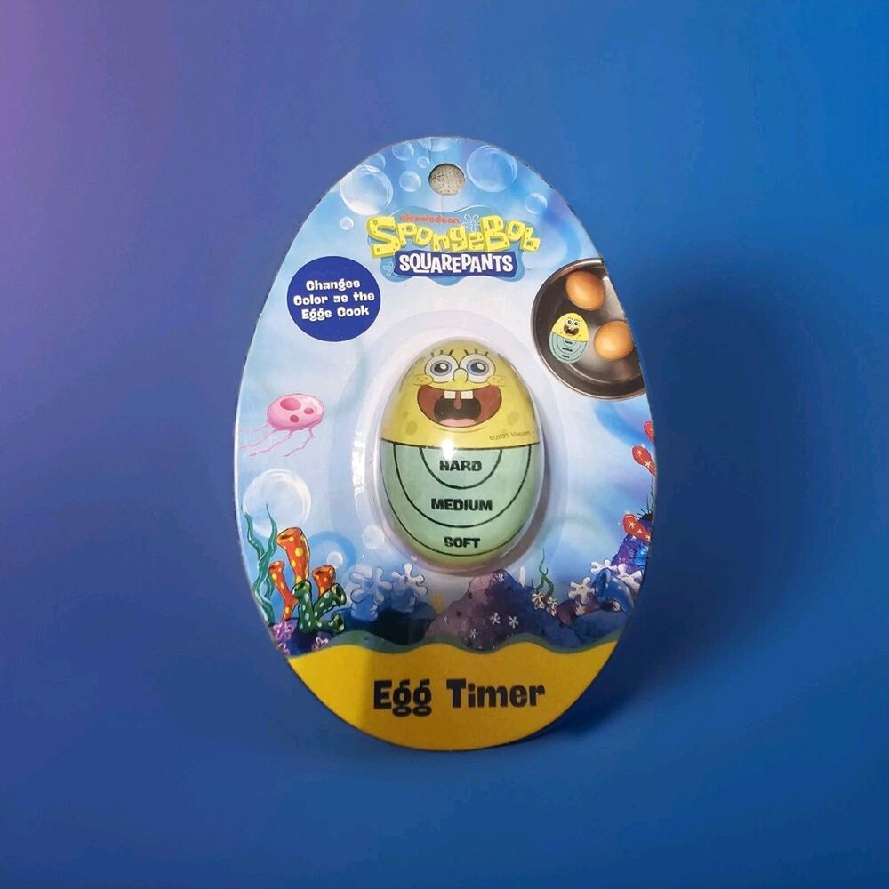 Nickelodeon SpongeBob SquarePants Color Changing Egg Timer, Multicolor